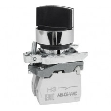 Переключатель КЭАЗ OptiSignal D22 C4-S-25 2 положения, металл, 1НО+1НЗ XB4BD25 332171