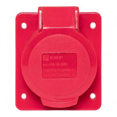 Кабельная розетка EKF 16А 3Р+N+Е IP44 скрытая 380В 415 ЭКФ ps-415-16-380