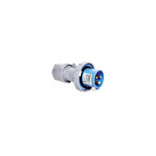 Переносная вилка 2Р+E, 3х16А, 200-250V, IP67 T-Plast 31.21.301.0900
