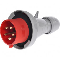 Прямая вилка Legrand P17 Tempra Pro - IP 66/67 - 380/415 В - 32 A - 3К+Н+З 555439
