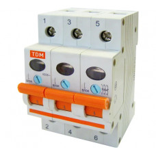 Выключатель нагрузки мини-рубильник TDM ELECTRIC ВН-32 3P 32A SQ0211-0024