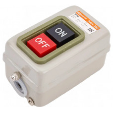 Кнопочный выключатель TDM ELECTRIC ВКН-306 3Р 6А 230/400В IP40 SQ0716-0004