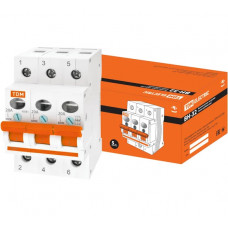 Выключатель нагрузки мини-рубильник TDM ELECTRIC ВН-32 3P 20A SQ0211-0022