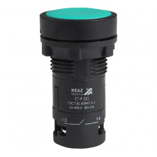 Кнопка КЭАЗ OptiSignal Compact D22 C7-P-311 зеленая 1НО+1НЗ XB7NA35 10шт 362044