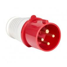 Вилка переносная EKF 024 3Р+РЕ 32А 380В IP44 PROXIMA ps-024-32-380-PRO