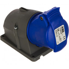 Кабельная розетка ABB 16А 2Р+E IР44 на поверхность 250В CEWE 2CMA193098R1000