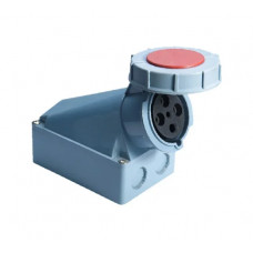 Стационарная наружная розетка EKF PROxima 1342, 3Р+РЕ, 63А, 380В, IP67 ps-1342-63-380