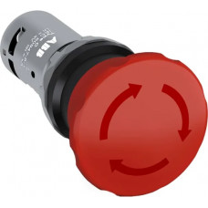Кнопка аварийной остановки ABB, CE4T-10R-11 с фиксацией 1НО1НЗ 1SFA619550R1071