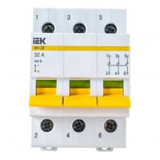 Выключатель нагрузки IEK ВН-32 32А/3П ИЭК MNV10-3-032