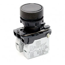 Выключатель Briswik КМЕ 6620м черный IP65 УХЛ2 10А 2но+0нз aB-PB-5Ai-0122