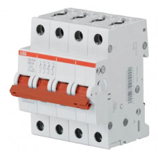 Рубильник ABB 4 полюса SD204/32 рычаг красный 2CDD284101R0032