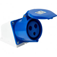 Розетка HLT 123 стационарная 2Р+РЕ 32А 230В IP44 (10шт./уп.) 083-03-14