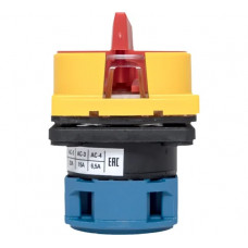 Кулачковый переключатель EKF ПК-1-11 25А 1P "0-1" с блокировкой IP65 PROxima pk-1-11-25-a65