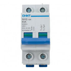 Выключатель нагрузки CHINT, NH2-125 2P 63A 401057