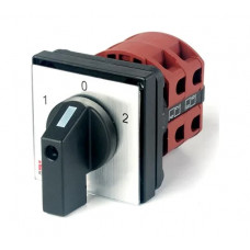 Переключатель кулачковый HLT ПК-1-22 25А 2P 1-0-2 IP20 085-21-032