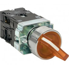 Переключатель EKF BD33 3P c желтой подсветкой 230В NO PROxima xb2-bk33-y-230