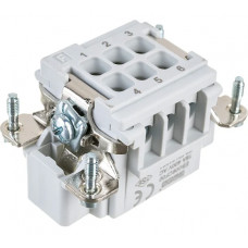 Штепсель Emas 6 полюсов, 16А EB006CF00