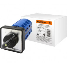 Переключатель TDM ELECTRIC КПУ11-10/4028 1-0-2, 4р SQ0715-0129
