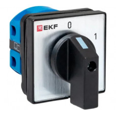 Переключатель кулачковый EKF ПК-1-11 25А 1P «0-1» IP65 pk-1-11-25-65