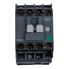Контактор Systeme Electric MC1E 3п 12А кат. 220В/230В AC 1НО+1НЗ SE MC1E12M7