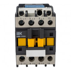 Контактор IEK КМИ-11810, 18А, 110В/АС3, 1НО KKM11-018-110-10