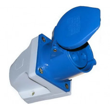 Силовой разъем RUICHI 113 2P+E 16A 220-240V 64229
