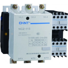 Контактор CHINT NC2-115 115А, катушка 380-415В AC, AC-3 (R) 671690