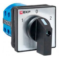 Переключатель кулачковый EKF ПК-1-22 10А 2P «1-0-2» IP65 pk-1-22-10-65
