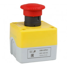 Пост кноп авар стоп КЭАЗ OptiSignal D22 C5-BK-1-ESTR-01 1НЗ возв пов XALK178 338521