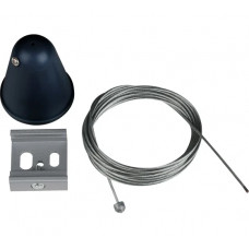 Набор для подвесного монтажа трехфазных шинопроводов Uniel UFB-H41 BLACK 1 UL-00003666