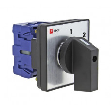Кулачковый переключатель EKF PROxima ПК-1-52 10А, 2P, 1-2 pk-1-52-10