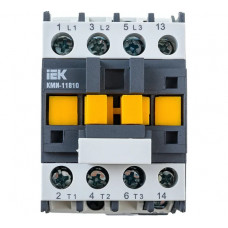 Контактор IEK КМИ-11810, 18А, 400В, 1НО, ИЭК, KKM11-018-400-10