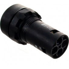 Кнопка с фиксацией EKF SW2C-11 PROxima черная NO+NC sw2c-11f
