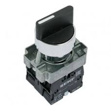 Переключатель EKF BD33 3P короткая ручка 2NO xb2-bd33
