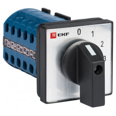 Кулачковый переключатель EKF ПК-1-103 PROxima 25А 3P «0-1-2-3» SQpk-1-103-25