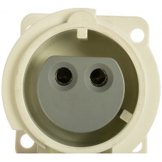 Прямая фланцевая розетка ABL 2P 32A 24/42V DC, IP67 F02S854