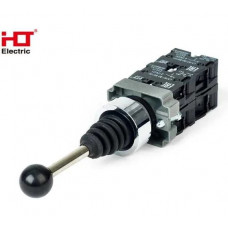Джойстик HLT LA167-PA14 4 положения 4з с фиксацией черный (10 шт, уп) 085-17-203