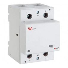 Контактор модульный EKF КМ 100А, 2NО, 230VAC, 3 модуля AVERES km-av-3-100-20-230V