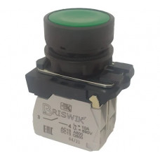 Выключатель Briswik КМЕ 4510м зеленый 1но+0нз Цилиндр IP54 aB-DB-4Ai-0311