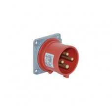 Станковая прямая вилка 3Р+Е 16A, 380-415V, IP44 T-Plast 31.22.319.1600