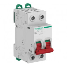 Выключатель нагрузки Systeme Electric Systeme9 ВН 2P, 20A, 400В S9S40220