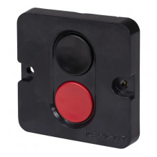Кнопочный пост ПКЕ TDM ELECTRIC 612 У3, красная и черная кнопки, IP40 SQ0742-0023