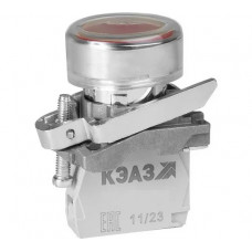 Кнопка КМЕ4210мС-красный-1но+0нз-цилиндр-IP65-КЭАЗ 14 шт 284285