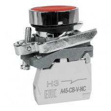 Кнопка КЭАЗ OptiSignal D22 C4-P-401 красная металл 1НЗ XB4BA42 14 шт 332168