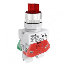 Переключатель Dekraft ПЕ22-ANC-3-RED-NEO 25060DEK