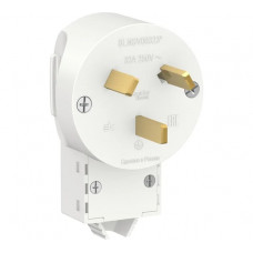 Силовая вилка Systeme Electric BLANCA, С/У, 2Р+N, 32А, 250В, БЕЛЫЙ BLNSV003231