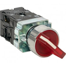 Переключатель EKF BD21 2P c красной подсветкой 24В NO PROxima xb2-bk21-r-24