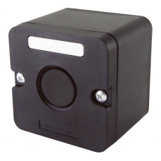 Кнопочный пост ПКЕ TDM ELECTRIC 212-1 У3, черная кнопка, IP40 SQ0742-0019