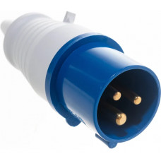 Переносная вилка 16А 2P+E 220В тип. роз. 013 IP44 DEKraft 26001DEK 161089