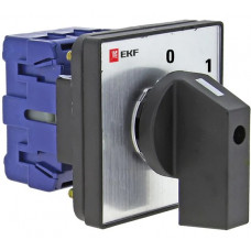 Кулачковый переключатель EKF ПК-1-12, 25А 2P "0-1" PROxima pk-1-12-25